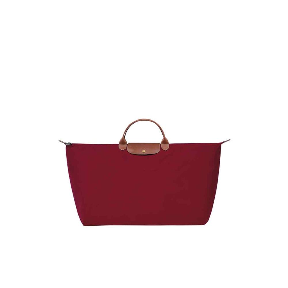 Longchamp Le Pliage Original XL Travel Bag in Burgundy Red